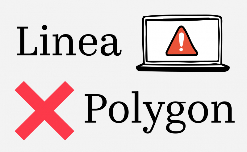 
 Сети Linea и Polygon столкнулись с перебоями в работе		