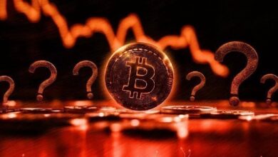 Курс биткоина опустился ниже  000