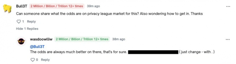
 Мошенники размещают на платформе Polymarket фишинговые ссылки		