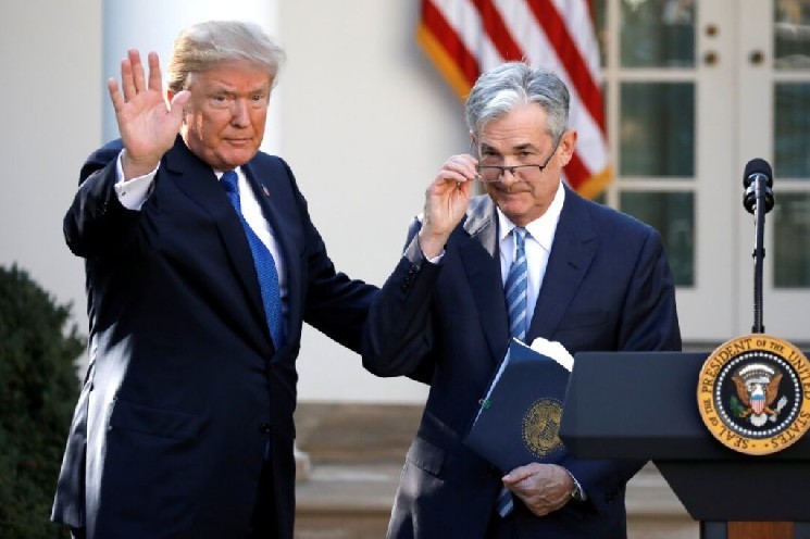 
 Дональд Трамп прокомментировал, уволит ли он председателя Федеральной резервной системы Джерома Пауэлла!		