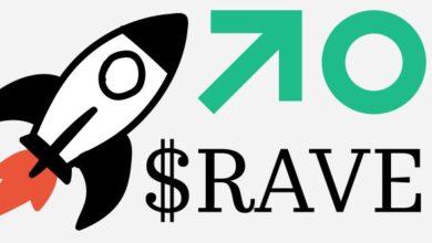 Токен RAVE взлетел в 50 раз за неделю, войдя в 30 крупнейших