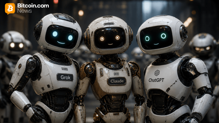 
 Grok, ChatGPT, Claude &mdash; 11 моделей искусственного интеллекта прогнозируют, что к концу 2026 года курс биткоина достигнет от 84 000 до 118 000 долларов		