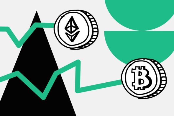 
 Ethereum обогнал по росту биткоин и обновил максимум с января		