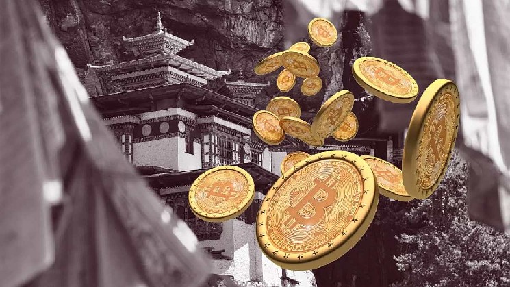 
 Королевство Бутан перевело 490 BTC на сумму $ 32,7 млн на новые кошельки		