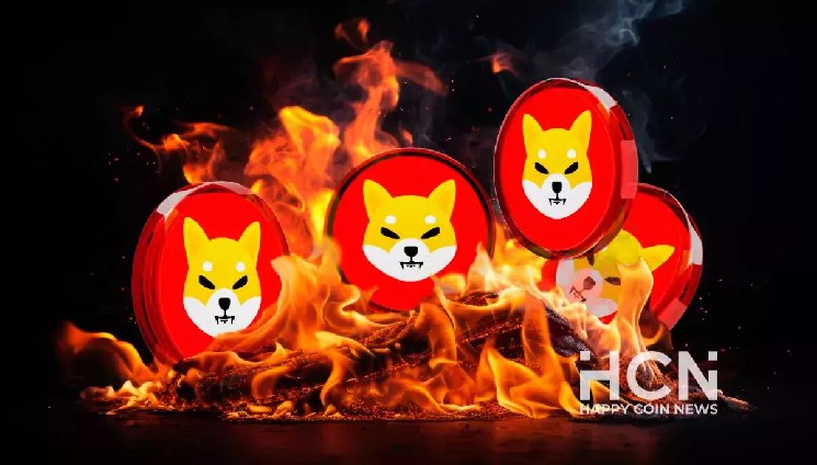 
 Скорость сжигания SHIB выросла на 439% после уничтожения 10 млн токенов		