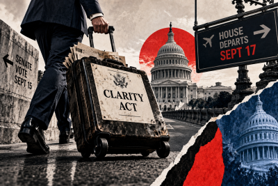 
 Clarity Act вынесут на голосование в Сенате США в сентябре		