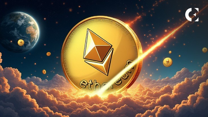 Почему цена ETH падает? Резкий рост объёма торгов на 121% свидетельствует об интенсивной фиксации прибыли после достижения максимума. Почему цена ETH падает? Резкий рост объёма торгов на 121% свидетельствует об интенсивной фиксации прибыли после достижения максимума.